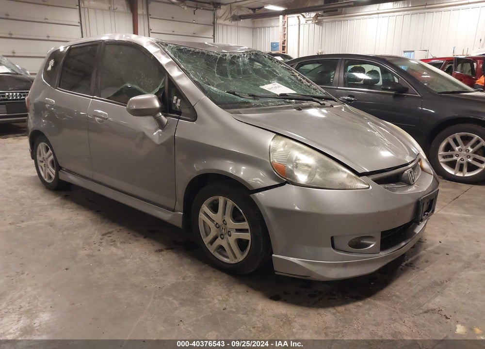 2008 HONDA FIT SPORT VIN: JHMGD386X8S066910