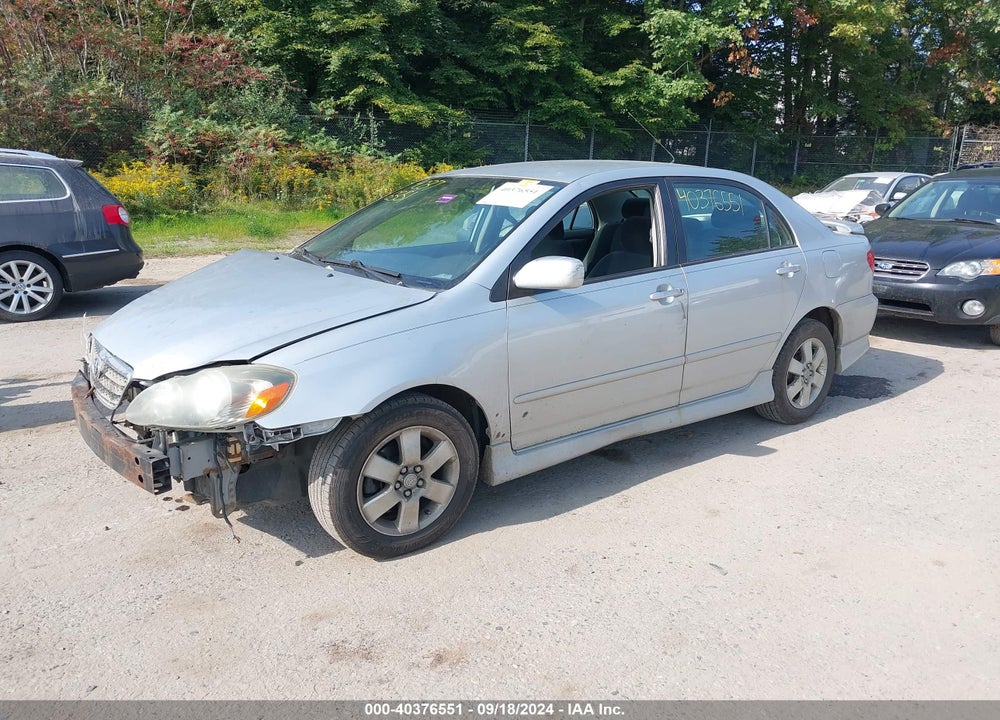 2006 TOYOTA COROLLA S VIN: 2T1BR32E86C585269