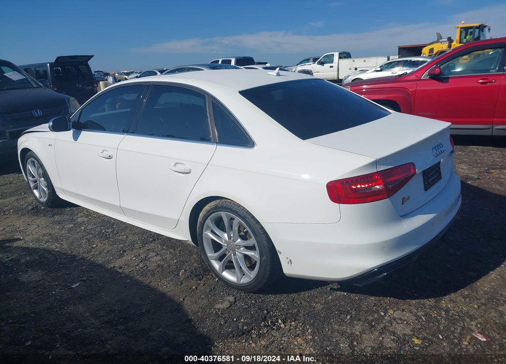2014 AUDI S4 3.0T PREMIUM PLUS VIN: WAUBGAFL8EA116718