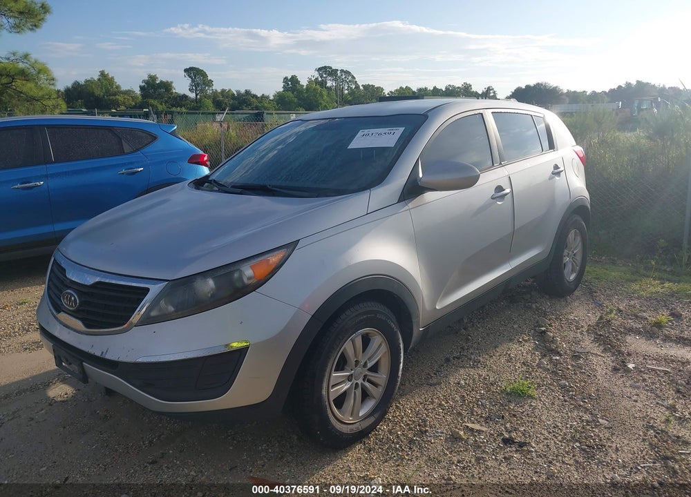 2012 KIA SPORTAGE LX VIN: KNDPB3A23C7187885