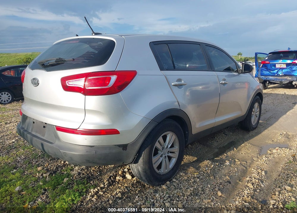 2012 KIA SPORTAGE LX VIN: KNDPB3A23C7187885