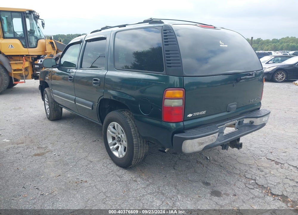 2003 CHEVROLET TAHOE LS VIN: 1GNEK13Z23J179535