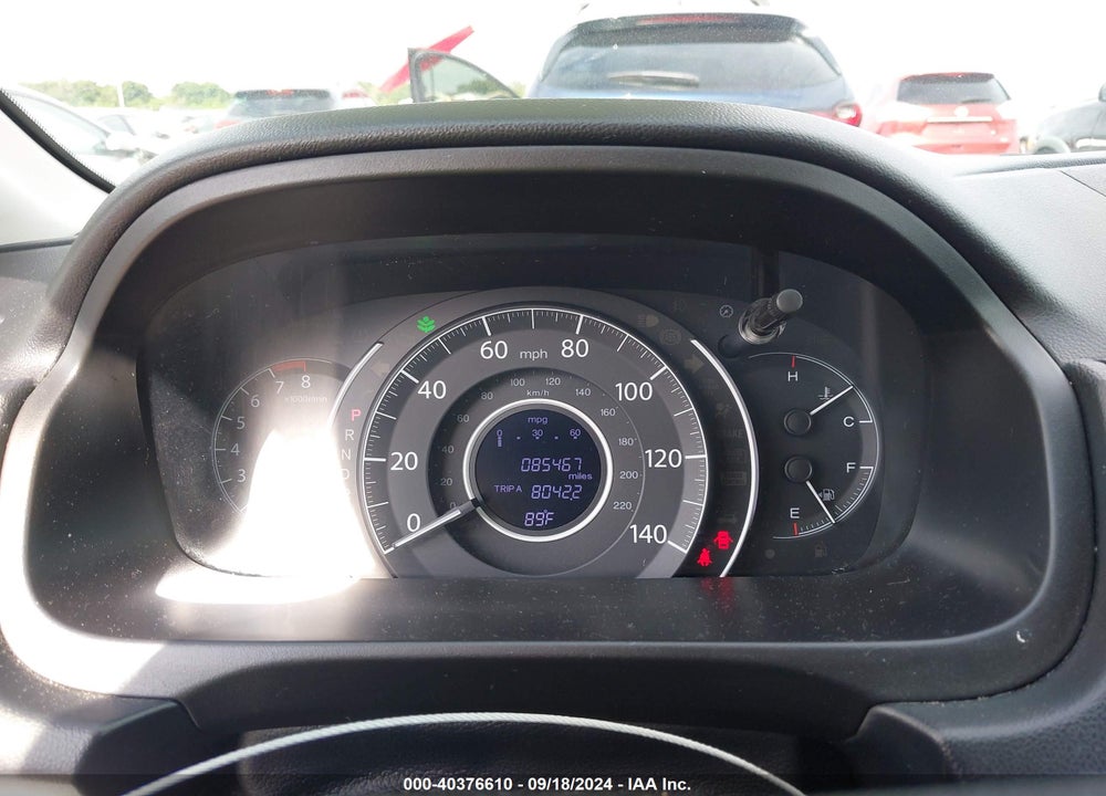 2014 HONDA CR-V LX VIN: 5J6RM3H37EL044377