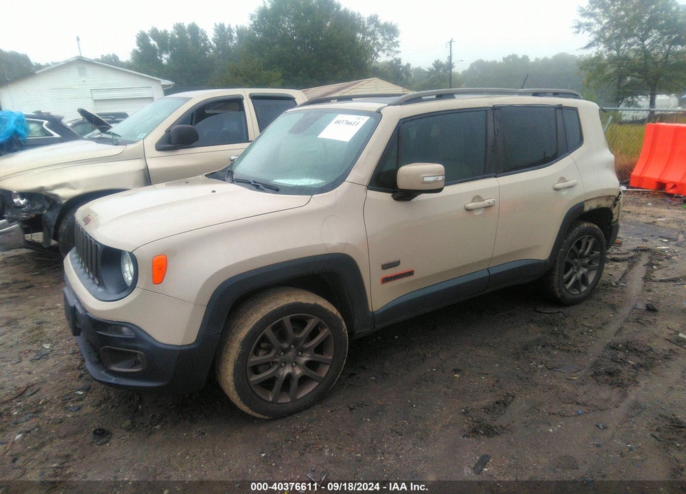 2016 JEEP RENEGADE 75TH ANNIVERSARY VIN: ZACCJBBT1GPD20106