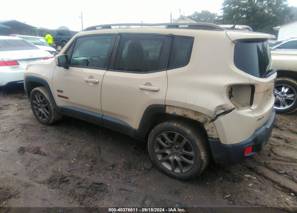 2016 JEEP RENEGADE 75TH ANNIVERSARY VIN: ZACCJBBT1GPD20106