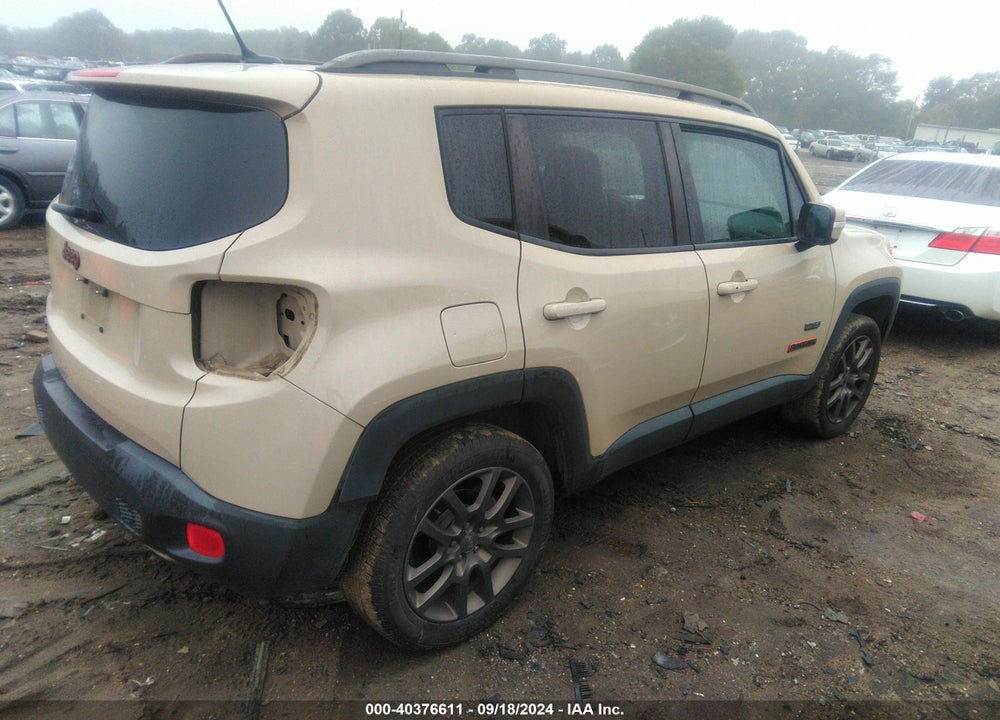 2016 JEEP RENEGADE 75TH ANNIVERSARY VIN: ZACCJBBT1GPD20106