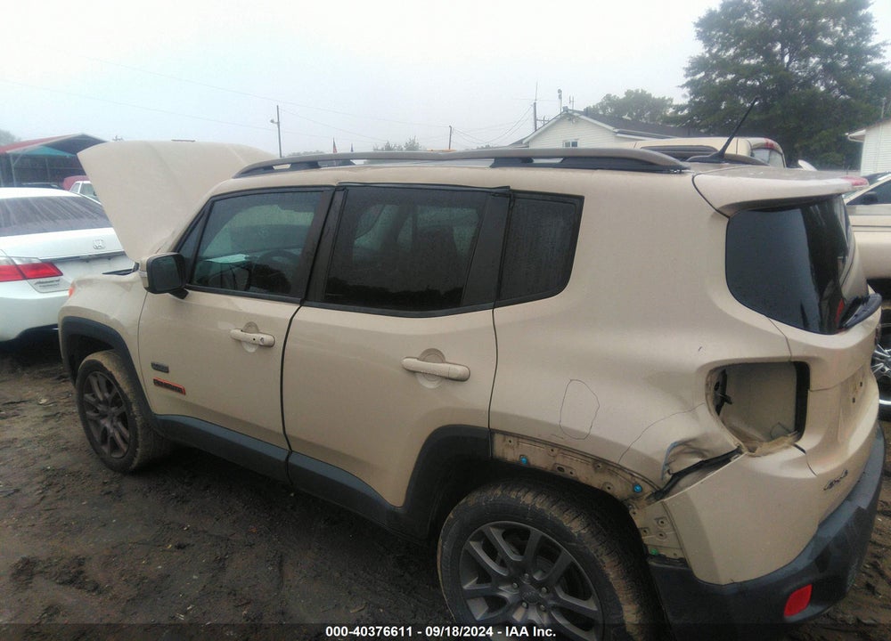 2016 JEEP RENEGADE 75TH ANNIVERSARY VIN: ZACCJBBT1GPD20106