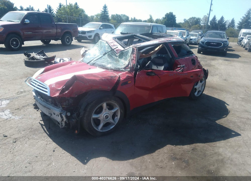 2005 MINI COOPER VIN: WMWRC33495TJ64428