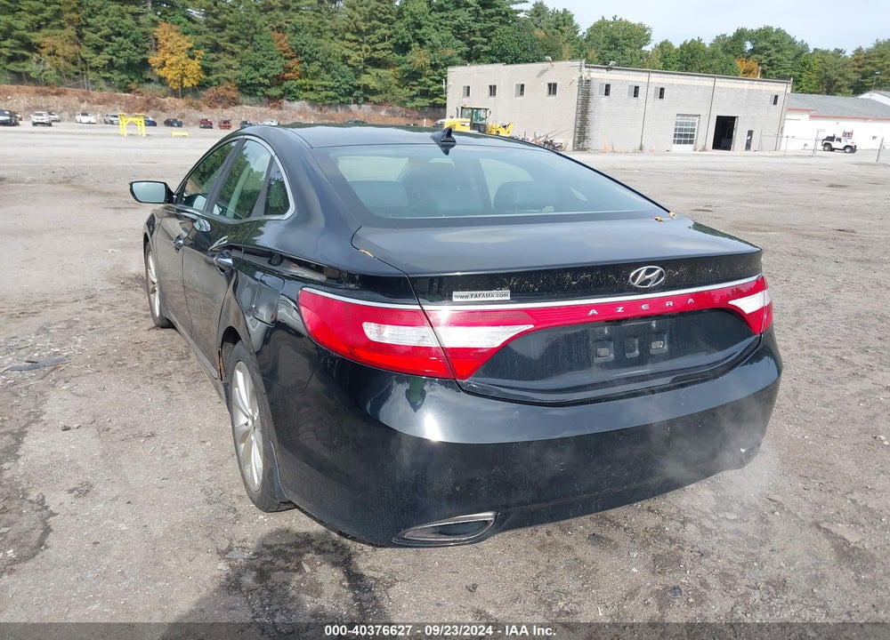 2013 HYUNDAI AZERA VIN: KMHFG4JG0DA284833