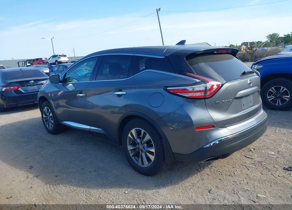2017 NISSAN MURANO S VIN: 5N1AZ2MH9HN164752