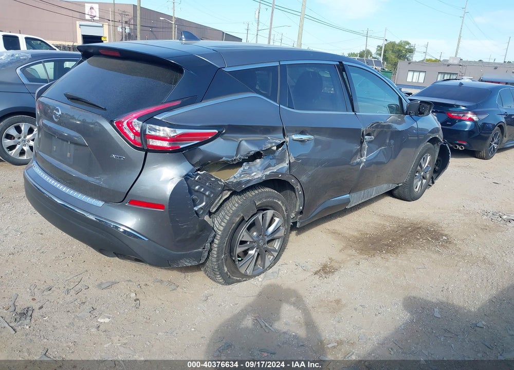 2017 NISSAN MURANO S VIN: 5N1AZ2MH9HN164752