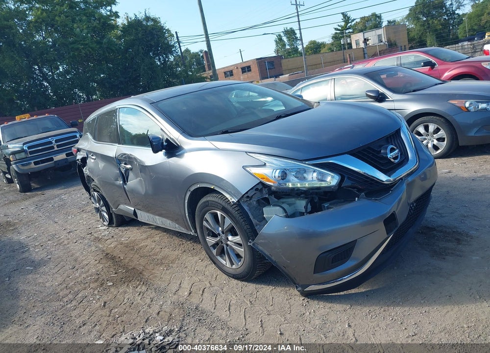 2017 NISSAN MURANO S VIN: 5N1AZ2MH9HN164752