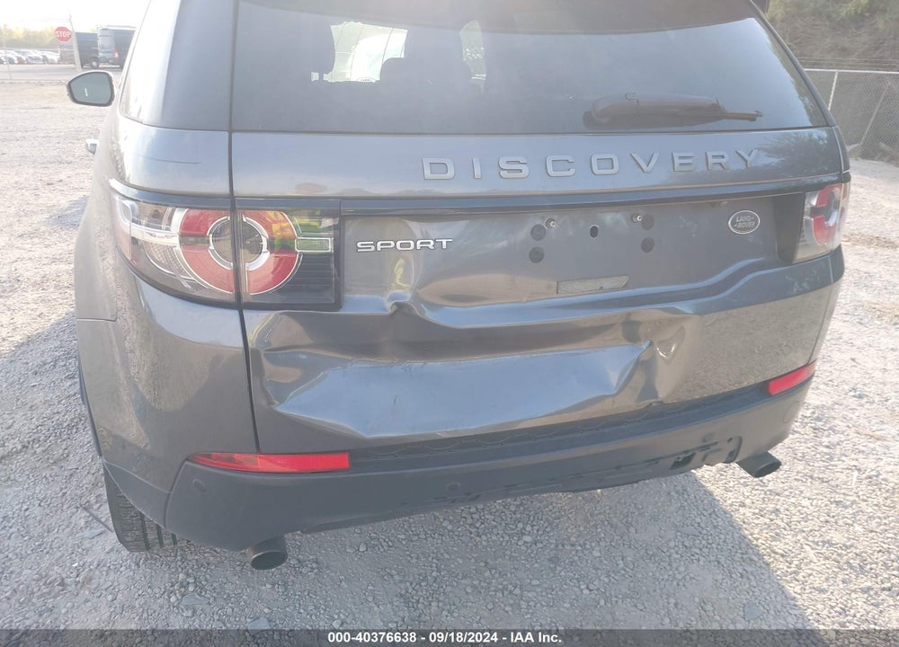 2016 LAND ROVER DISCOVERY SPORT SE VIN: SALCP2BGXGH611933
