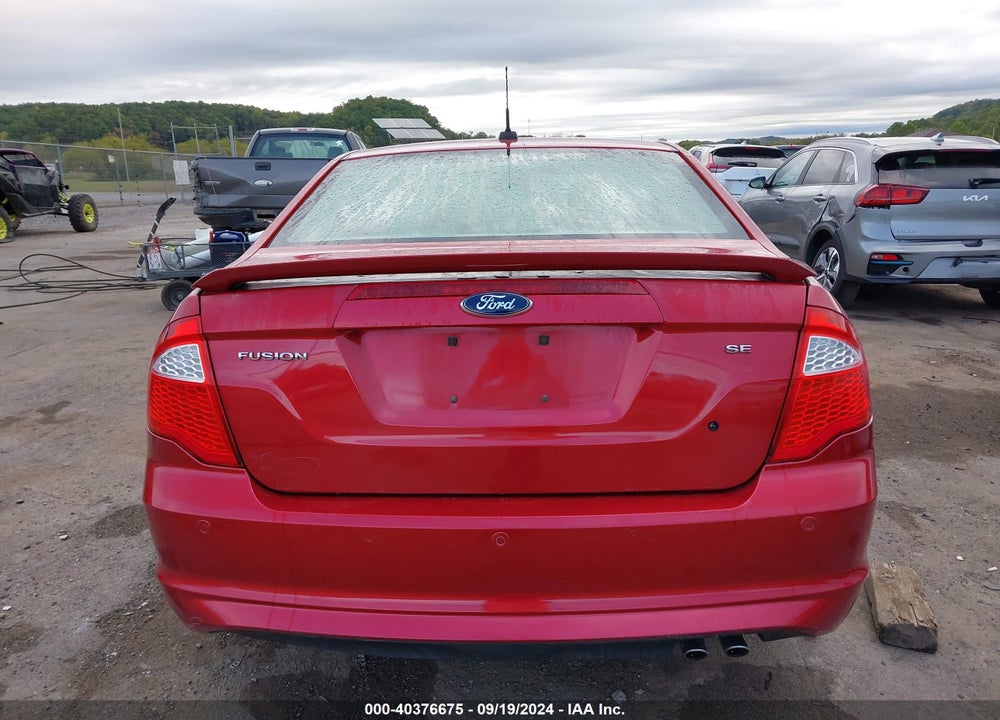 2011 FORD FUSION SE VIN: 3FAHP0HA3BR333958