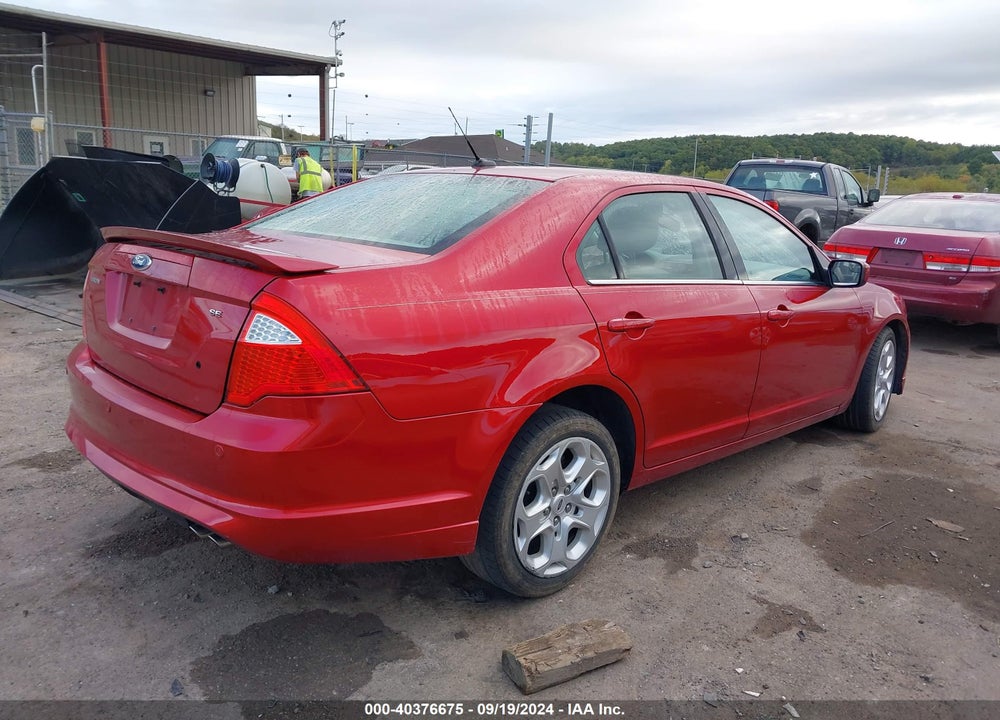 2011 FORD FUSION SE VIN: 3FAHP0HA3BR333958