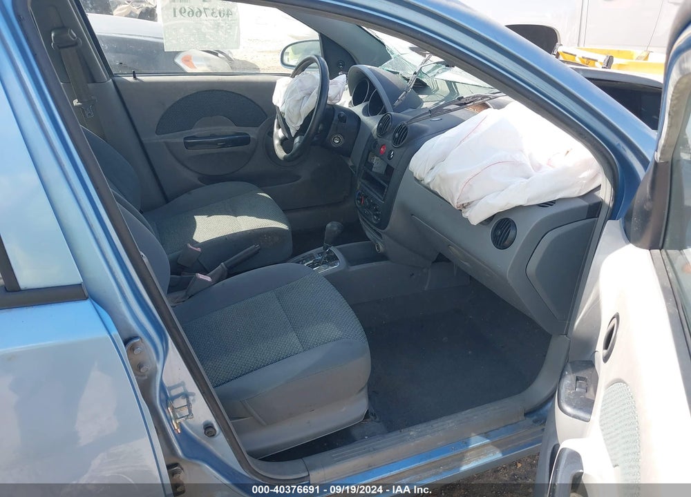 2004 CHEVROLET AVEO LS VIN: KL1TJ526X4B216626