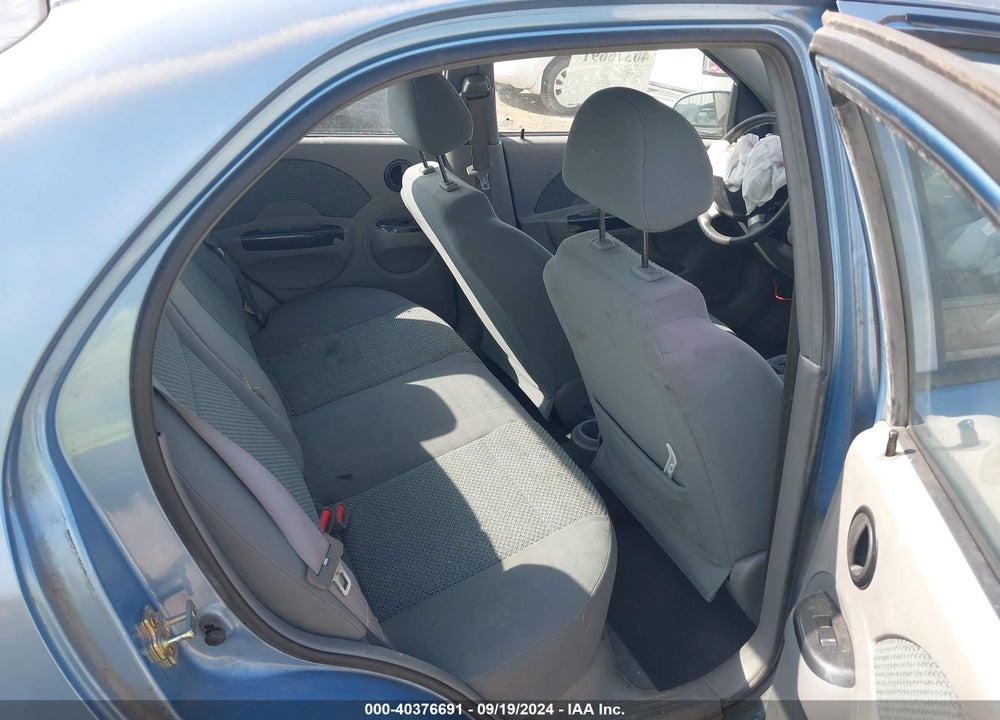 2004 CHEVROLET AVEO LS VIN: KL1TJ526X4B216626