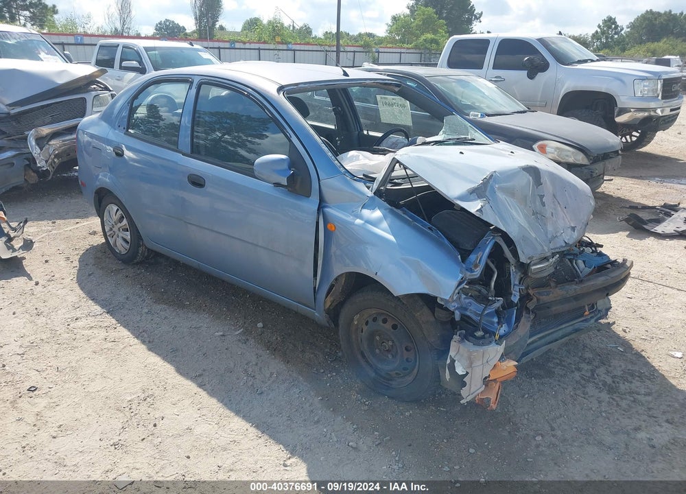 2004 CHEVROLET AVEO LS VIN: KL1TJ526X4B216626