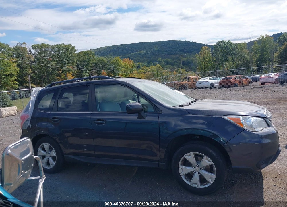 2015 SUBARU FORESTER 2.5I PREMIUM VIN: JF2SJADC2FH839501