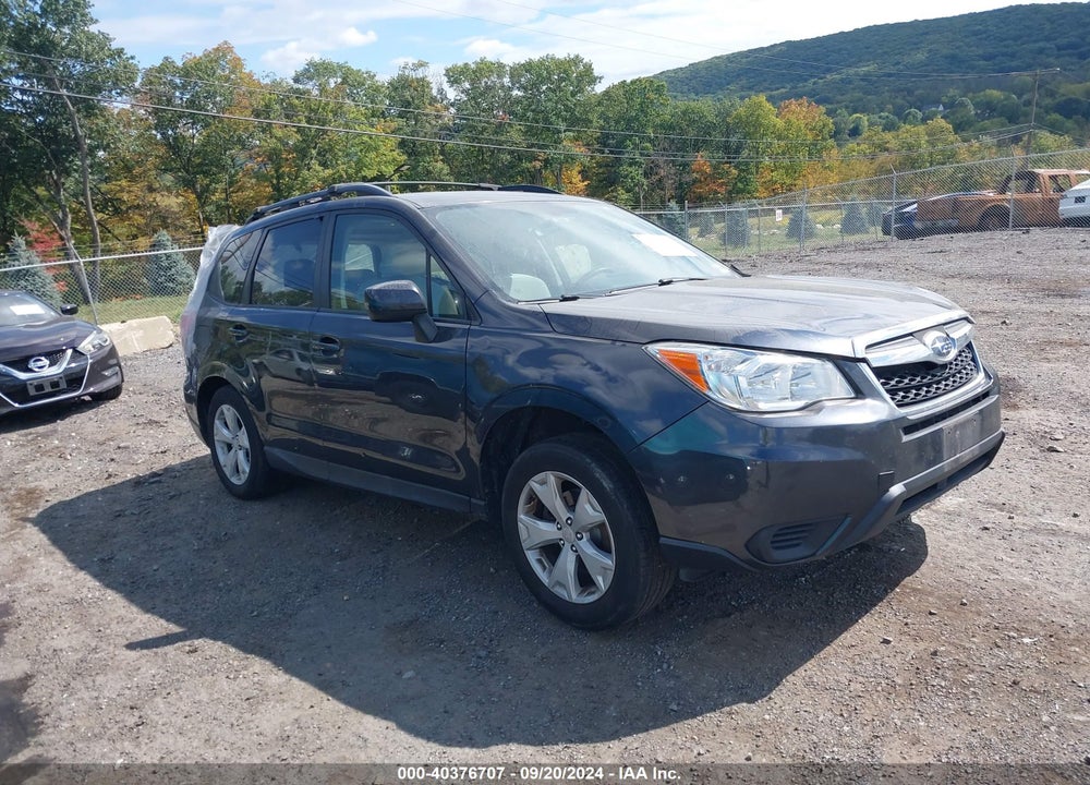 2015 SUBARU FORESTER 2.5I PREMIUM VIN: JF2SJADC2FH839501