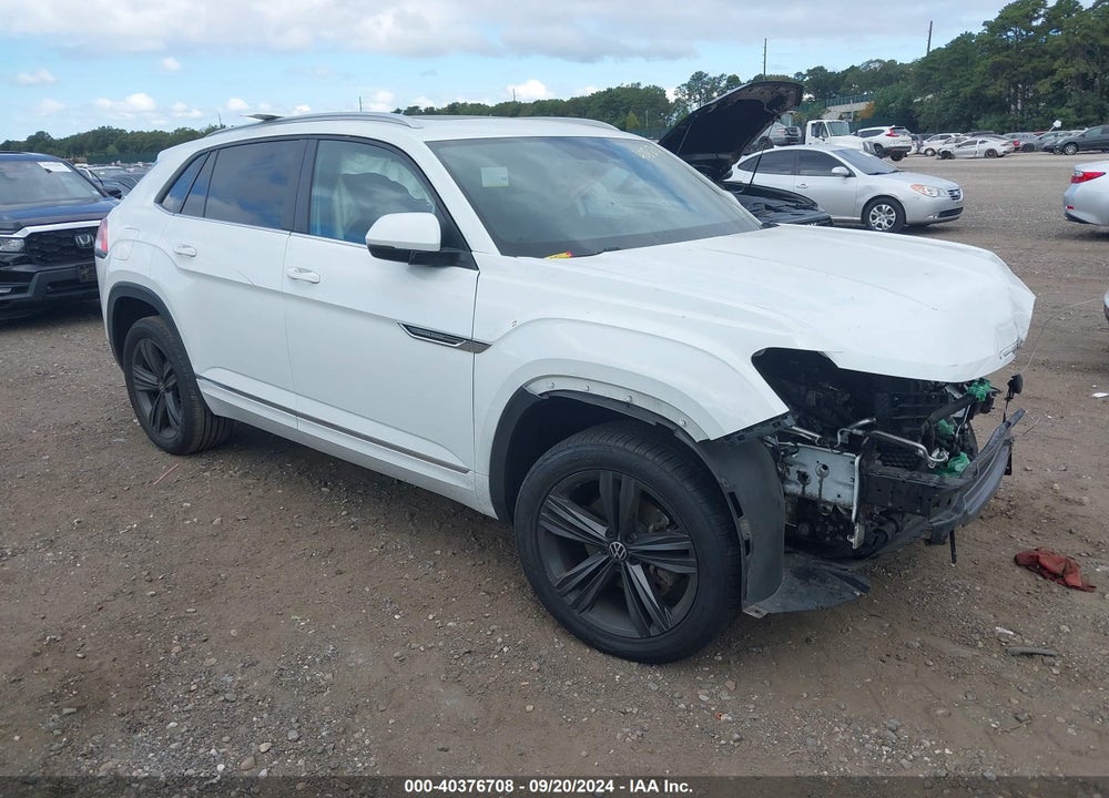 2021 VOLKSWAGEN ATLAS CROSS SPORT 3.6L V6 SE W/TECHNOLOGY R-LINE VIN: 1V2RE2CA6MC207374