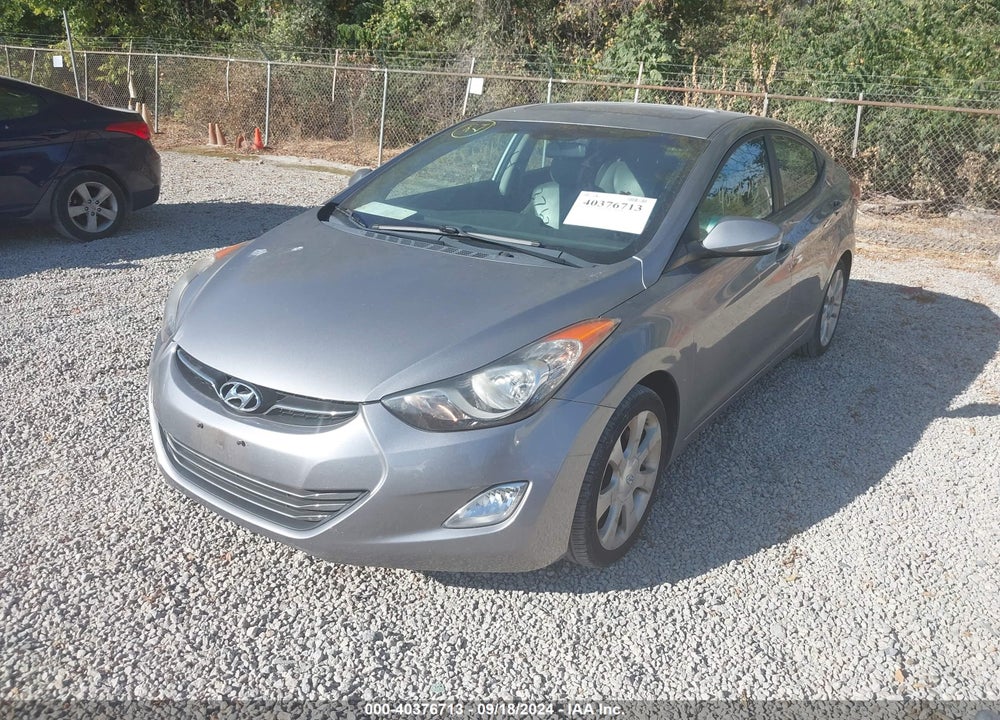2011 HYUNDAI ELANTRA LIMITED (ULSAN PLANT) VIN: KMHDH4AE2BU081683