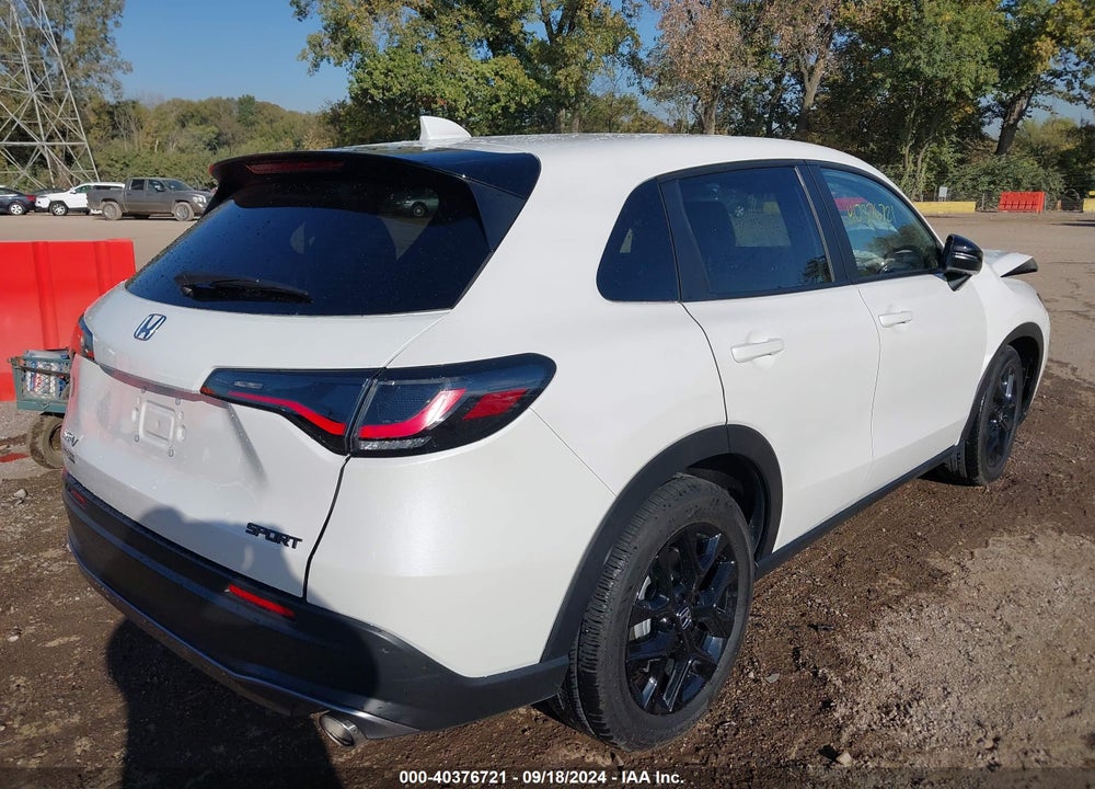 2024 HONDA HR-V 2WD SPORT/2WD SPORT W/O BSI VIN: 3CZRZ1H5XRM749878