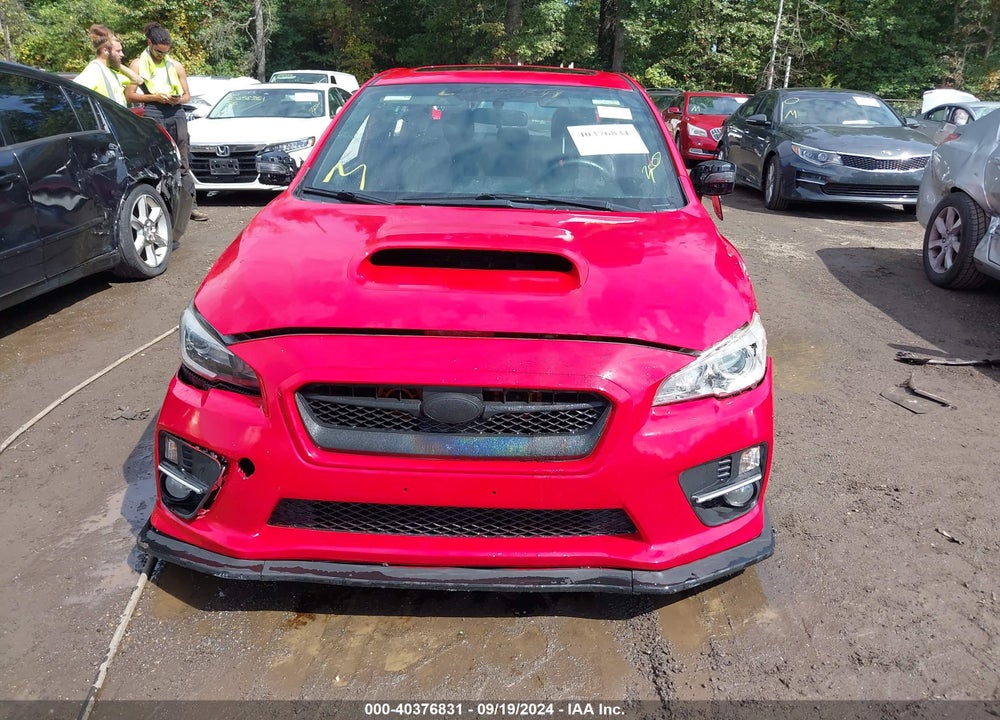 2016 SUBARU WRX LIMITED VIN: JF1VA1L67G9804879