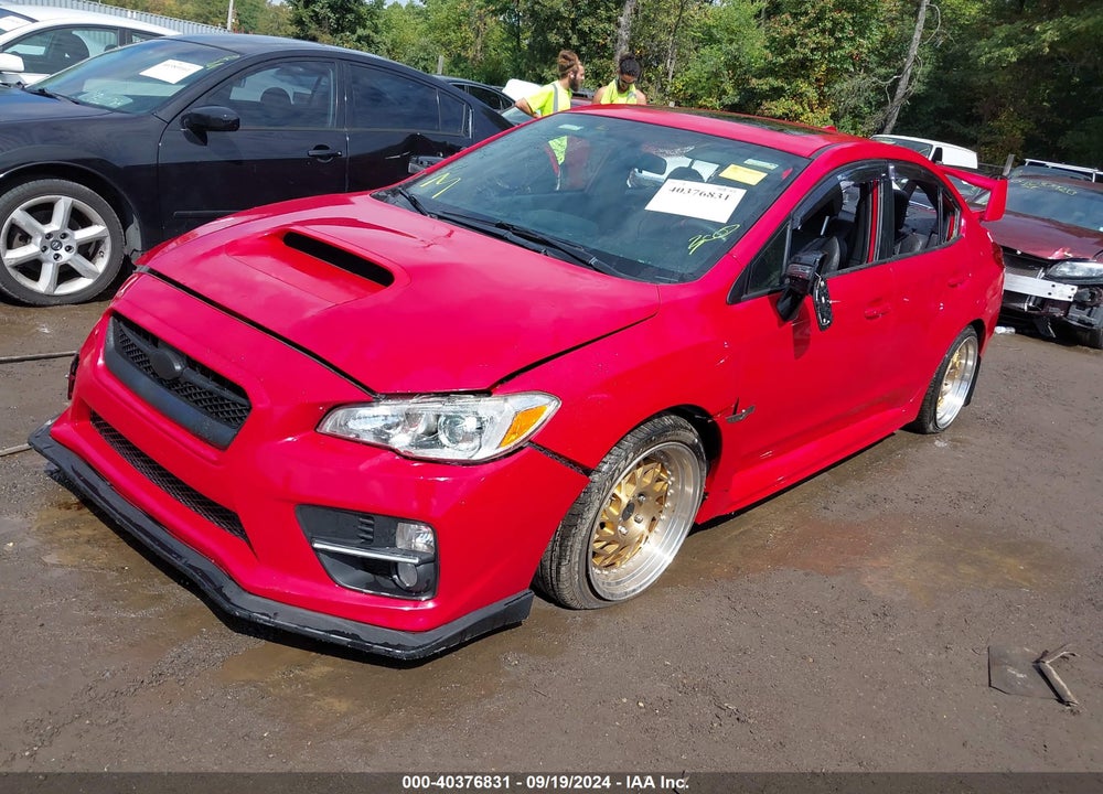 2016 SUBARU WRX LIMITED VIN: JF1VA1L67G9804879