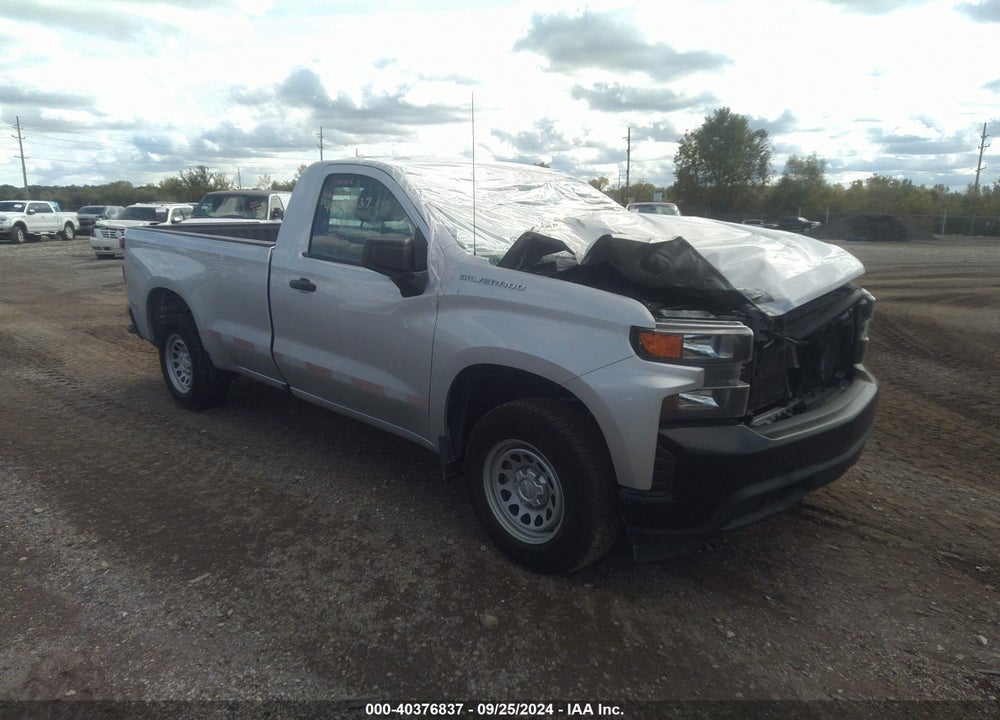 2019 CHEVROLET SILVERADO 1500 WORK TRUCK VIN: 3GCNWAEHXKG195788
