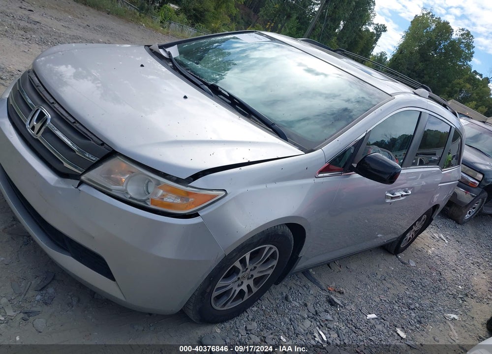 2012 HONDA ODYSSEY EX-L VIN: 5FNRL5H62CB100000