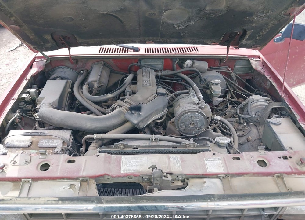 1986 FORD RANGER VIN: 1FTBR10T4GUB01348