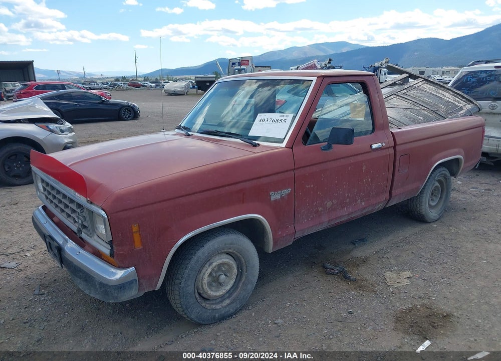 1986 FORD RANGER VIN: 1FTBR10T4GUB01348