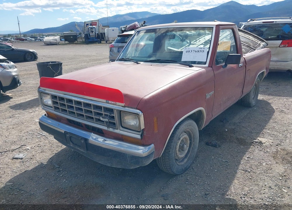 1986 FORD RANGER VIN: 1FTBR10T4GUB01348