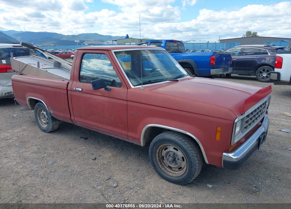 1986 FORD RANGER VIN: 1FTBR10T4GUB01348