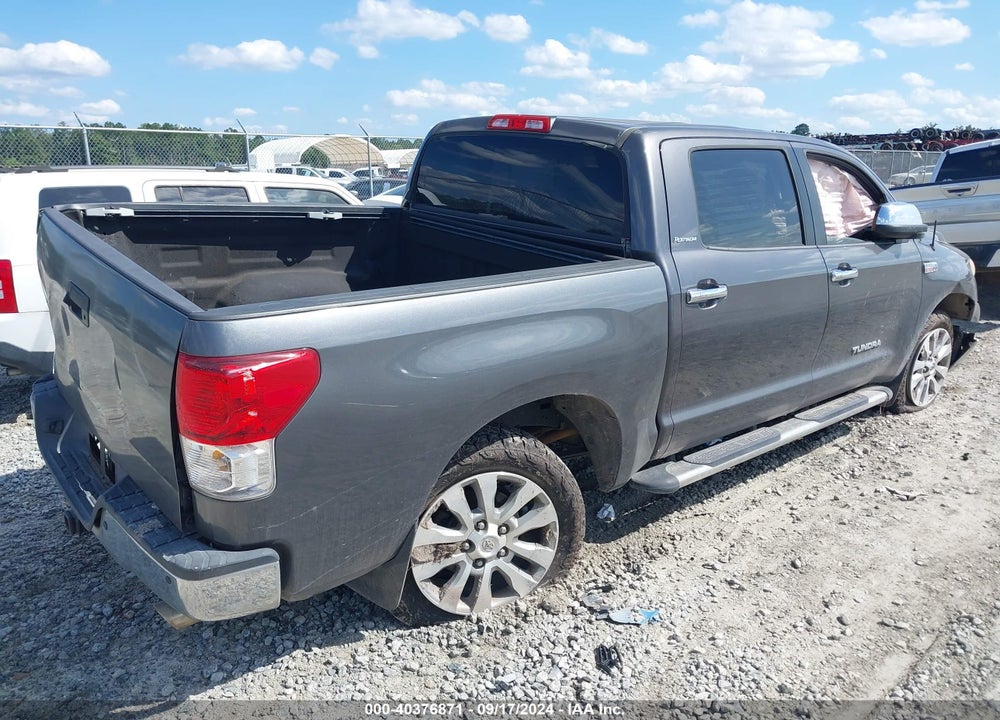 2012 TOYOTA TUNDRA LIMITED 5.7L V8 VIN: 5TFFY5F16CX125435