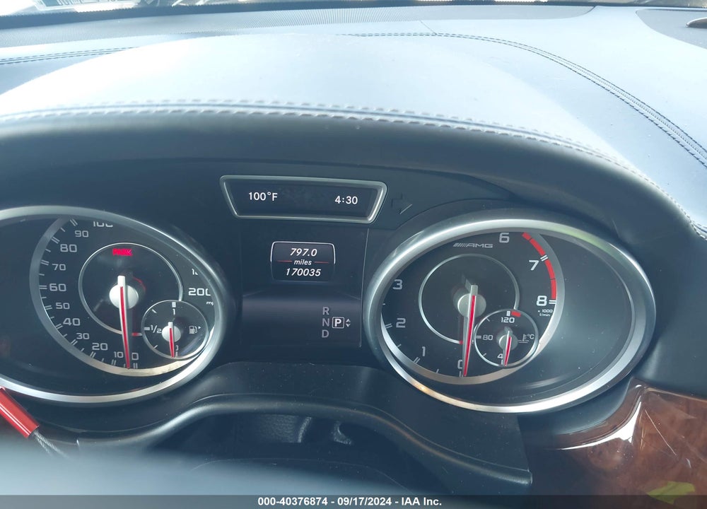 2014 MERCEDES-BENZ ML 63 AMG 4MATIC VIN: 4JGDA7EBXEA363159