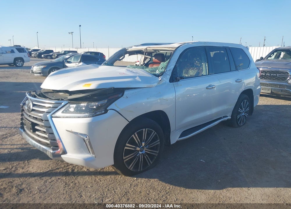 2018 LEXUS LX 570 THREE-ROW VIN: JTJHY7AX9J4274563
