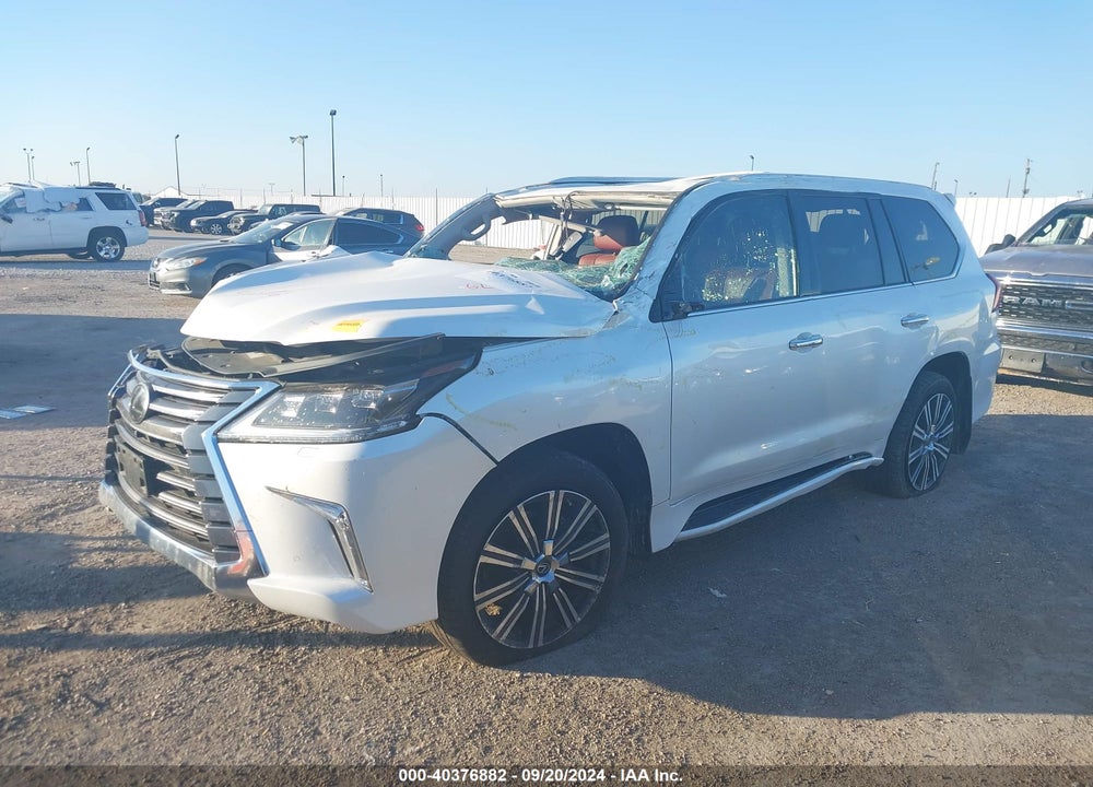 2018 LEXUS LX 570 THREE-ROW VIN: JTJHY7AX9J4274563