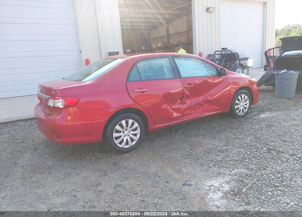 2012 TOYOTA COROLLA LE VIN: 5YFBU4EE7CP020846