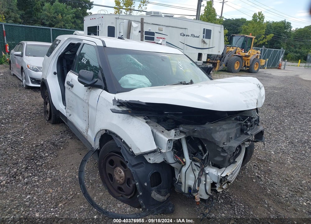 2018 FORD POLICE INTERCEPTOR UTILITY VIN: 1FM5K8AR8JGC74918