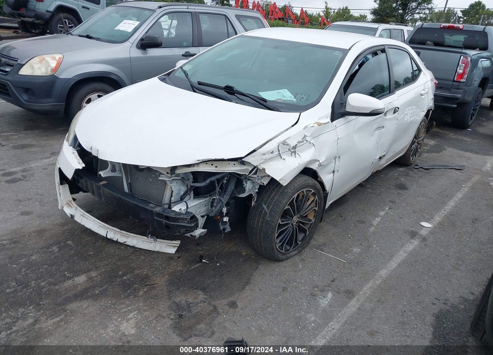 2014 TOYOTA COROLLA S PLUS VIN: 2T1BURHE8EC019149