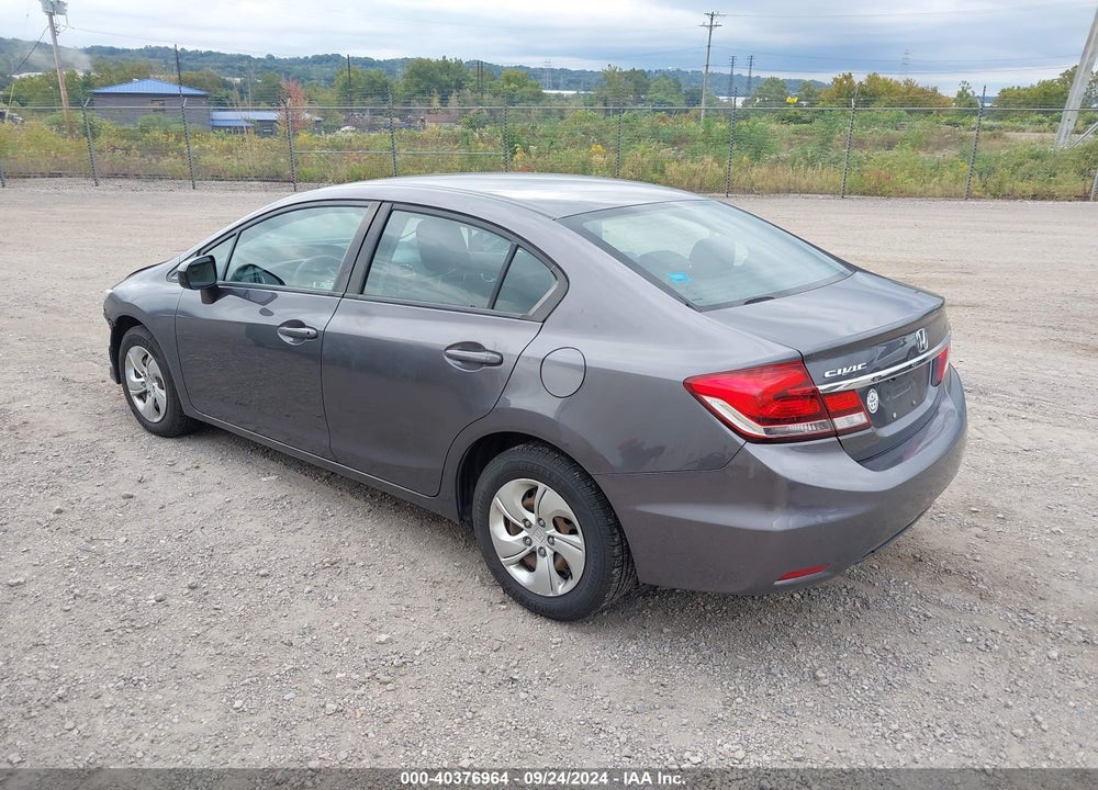 2015 HONDA CIVIC LX VIN: 19XFB2F55FE053988