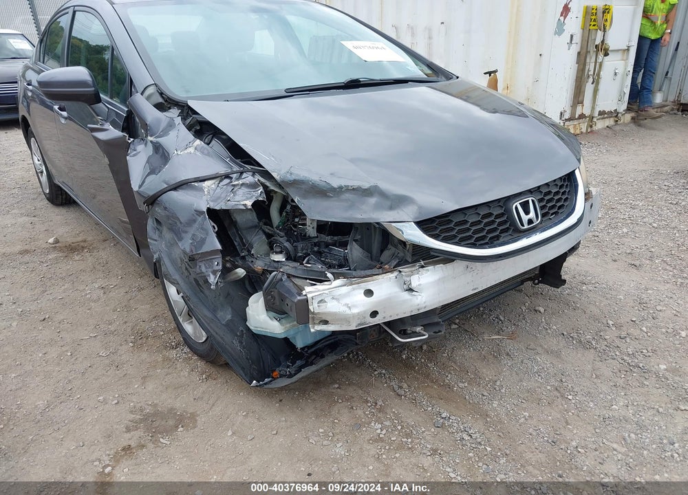 2015 HONDA CIVIC LX VIN: 19XFB2F55FE053988