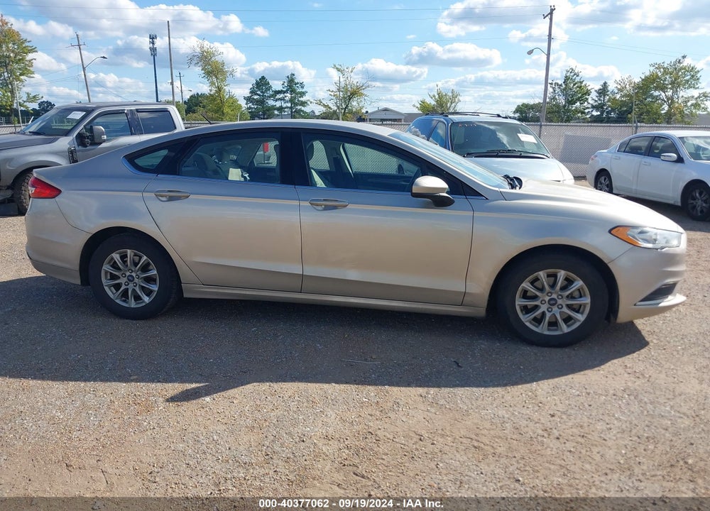 2017 FORD FUSION S VIN: 3FA6P0G71HR228809