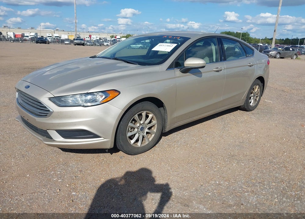 2017 FORD FUSION S VIN: 3FA6P0G71HR228809