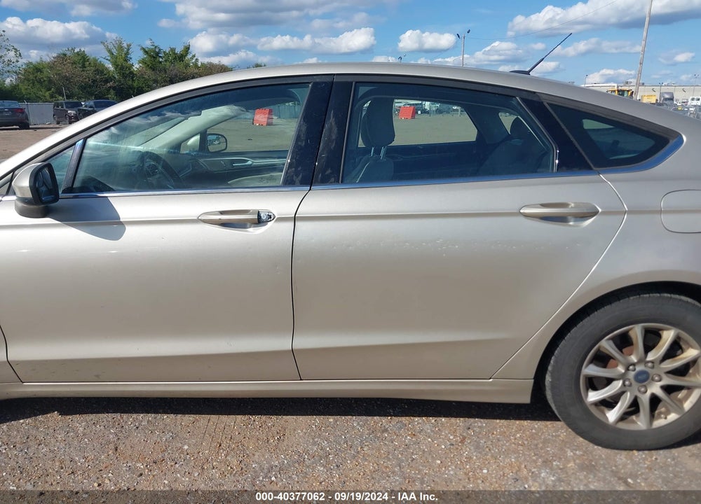 2017 FORD FUSION S VIN: 3FA6P0G71HR228809