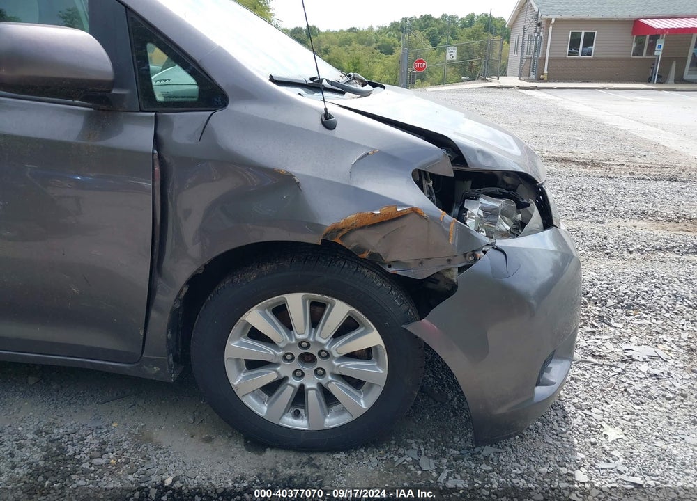 2012 TOYOTA SIENNA LE 7 PASSENGER VIN: 5TDJK3DC8CS039991
