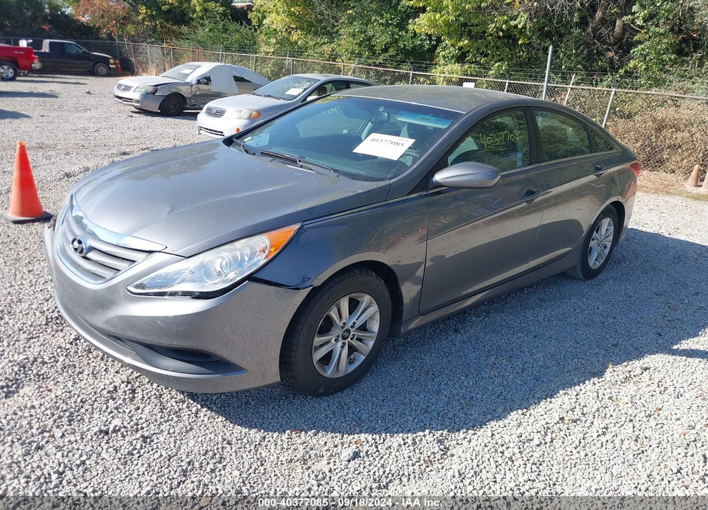 2014 HYUNDAI SONATA GLS VIN: 5NPEB4AC9EH884420