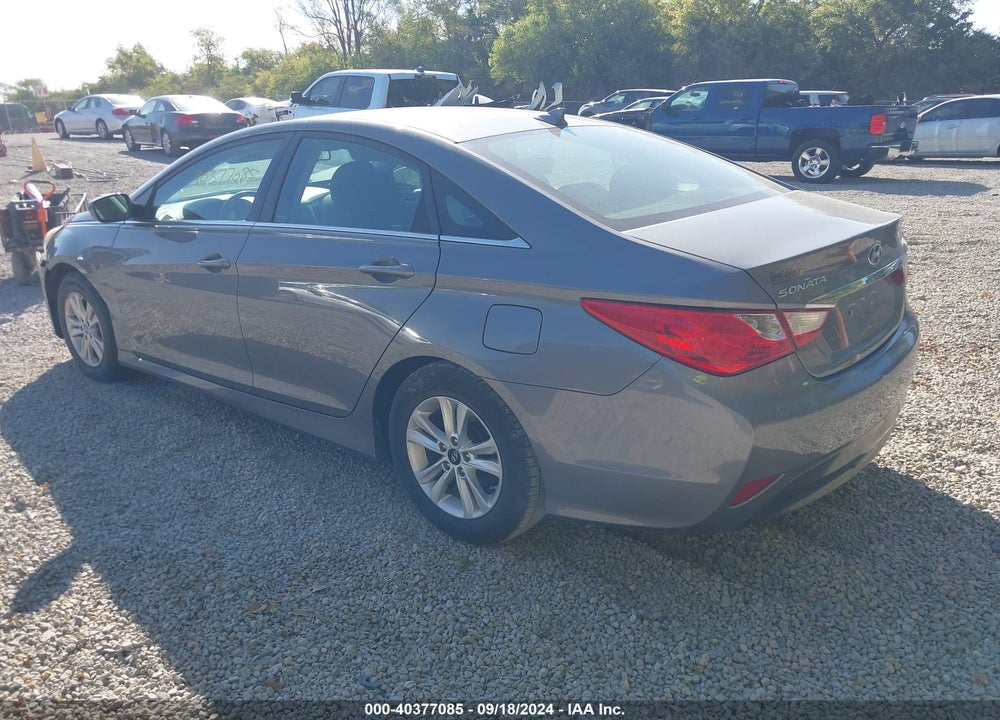 2014 HYUNDAI SONATA GLS VIN: 5NPEB4AC9EH884420